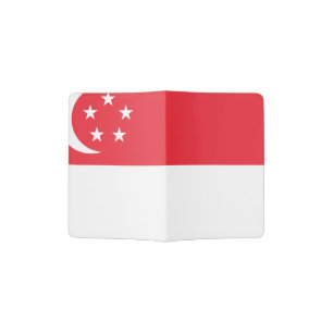 Singapore Flag Passport Holder