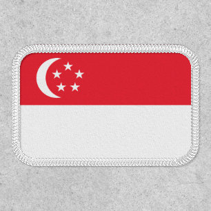 Singapore Flag Patch