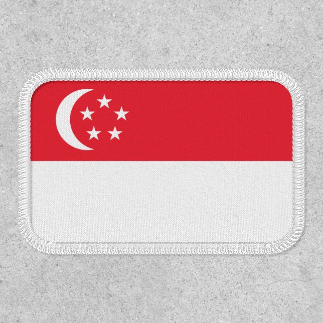 Singapore Flag Patch (Front)