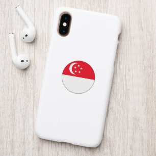 Singapore flag patch