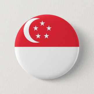 Singapore Flag Pinback Button