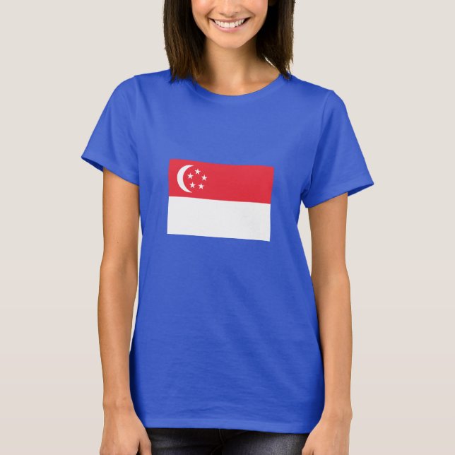 Singapore Flag T-Shirt (Front)