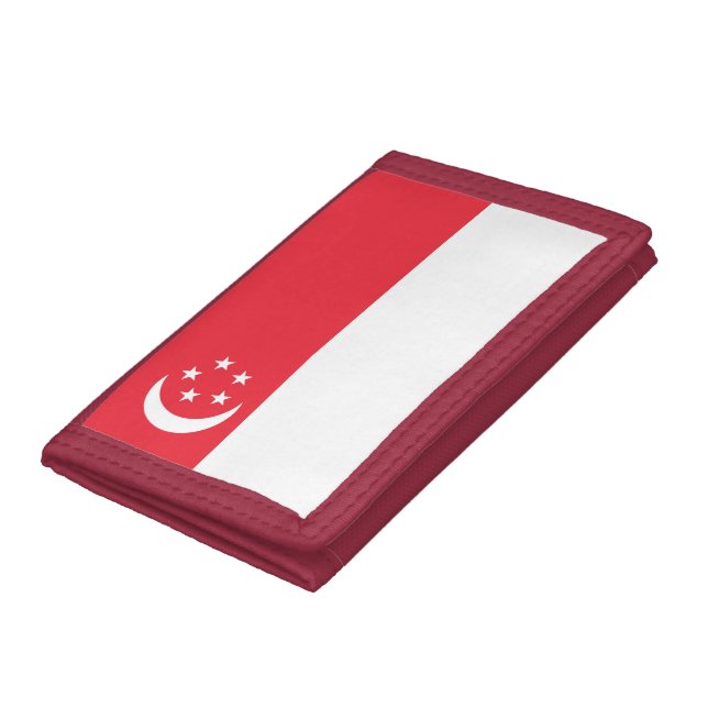 Singapore flag trifold wallet (Bottom)