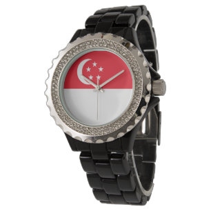 Singapore flag watch