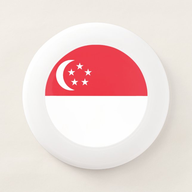 Singapore Flag Wham-O Frisbee (Front)