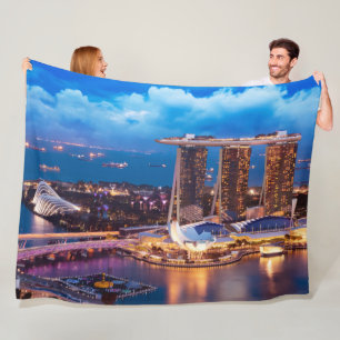 Singapore Fleece Blanket 