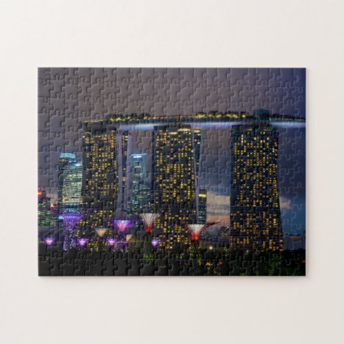 Singapore Gardens by the Bay Jigsaw Puzzle