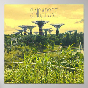 Singapore Gardens by the Bay Poster