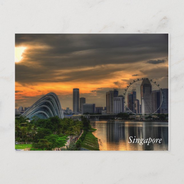 Singapore Goldenhour Postcard (Front)