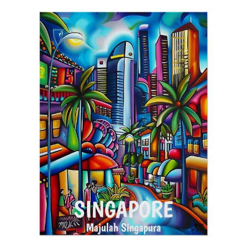 Singapore in Contemporary Art Poster
