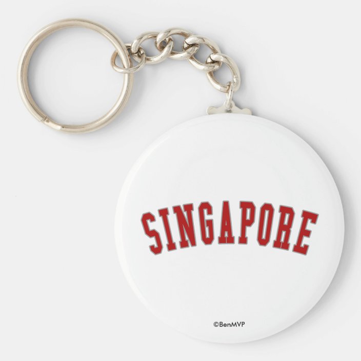 Singapore Key Chain