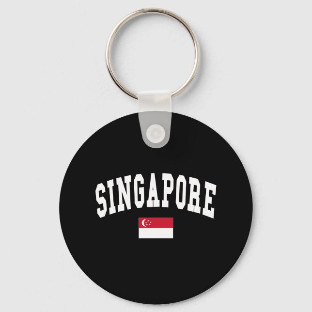 SINGAPORE KEYCHAIN (Front)