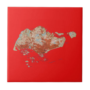 Singapore Map Tile