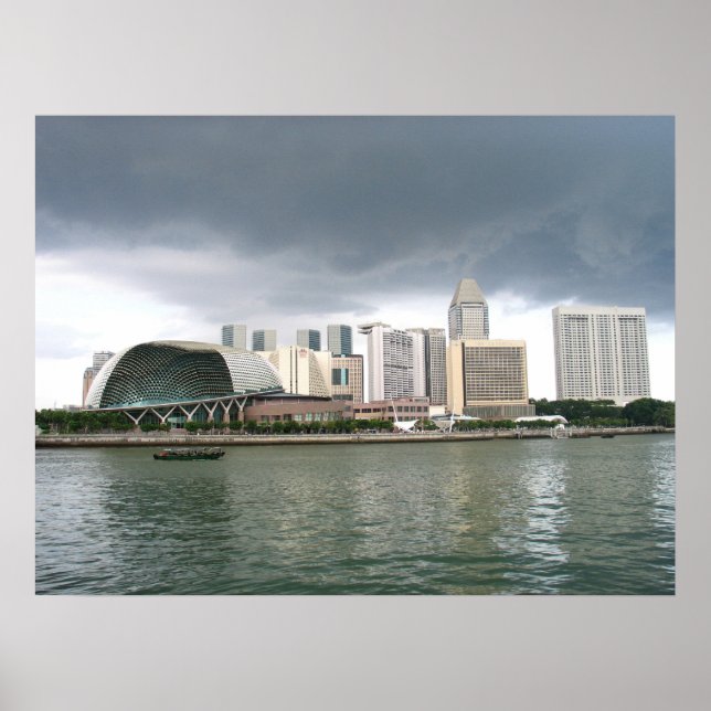 Singapore Marina Bay Poster (Front)