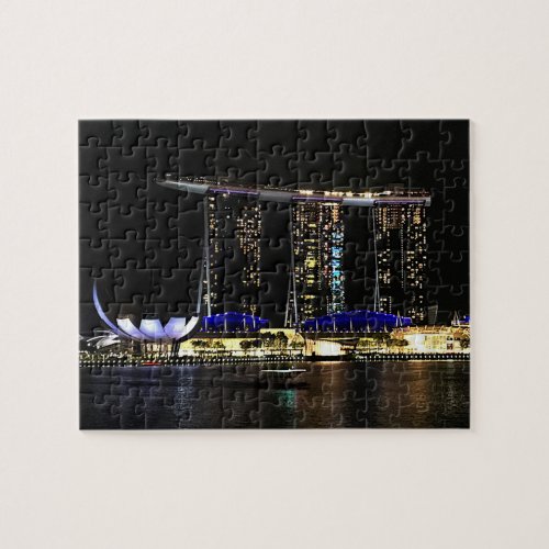 Singapore Marina Bay Sands 1_2 Jigsaw Puzzle