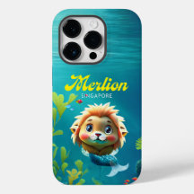 Singapore Merlion for iPhone 14 Pro Case