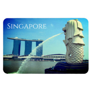 singapore merlion magnet