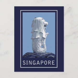 Singapore Merlion Postcard