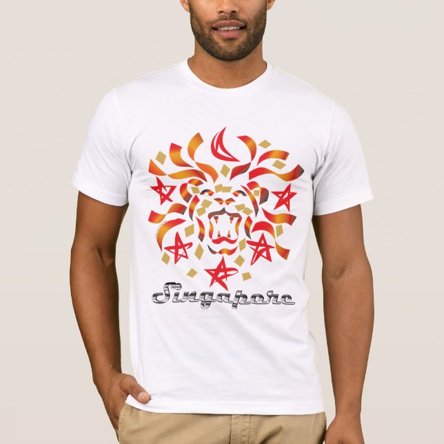 Singapore Patriot (Lion City) T-Shirt (Front)