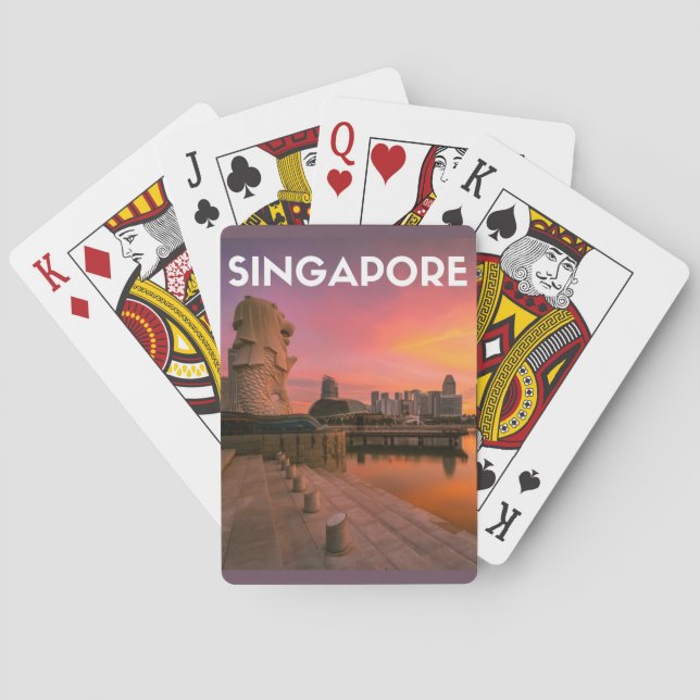 Singapore Poker Cards (Back)