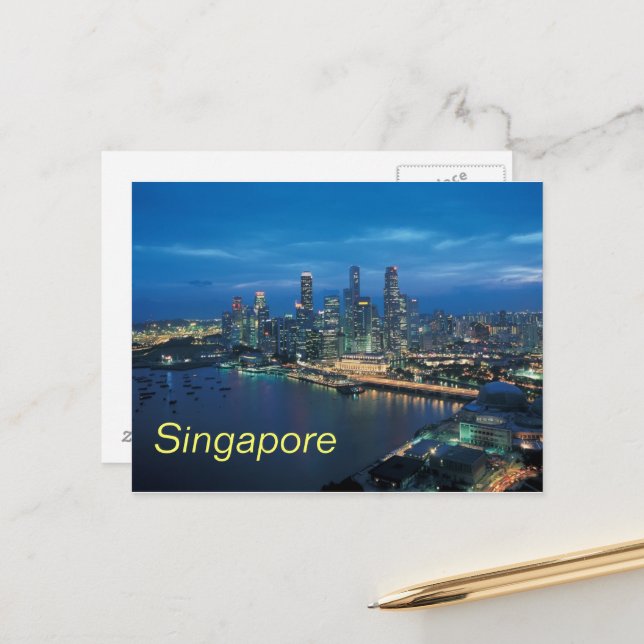 Singapore postcard | Zazzle