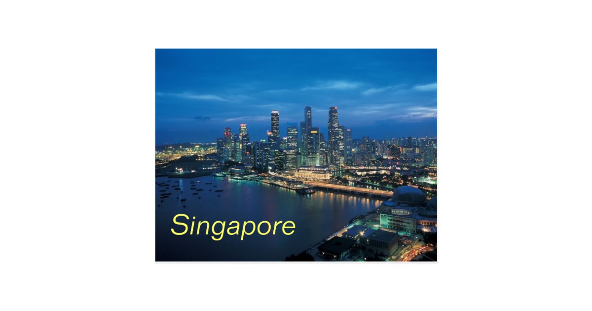 Singapore postcard | Zazzle