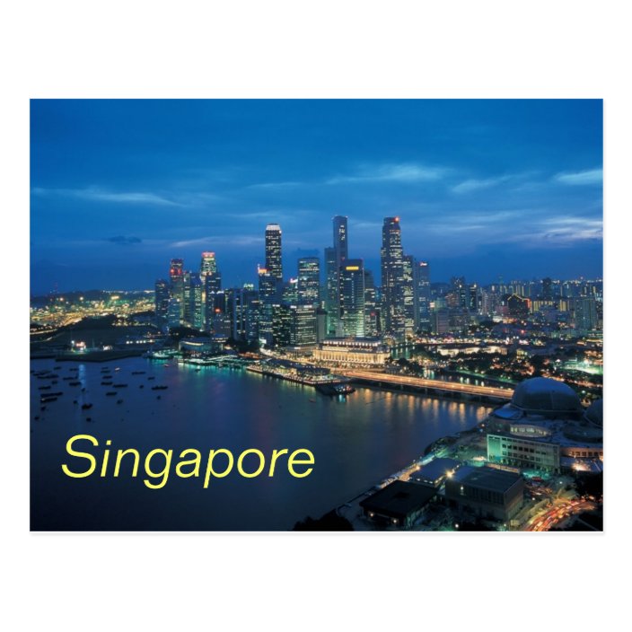 Singapore postcard