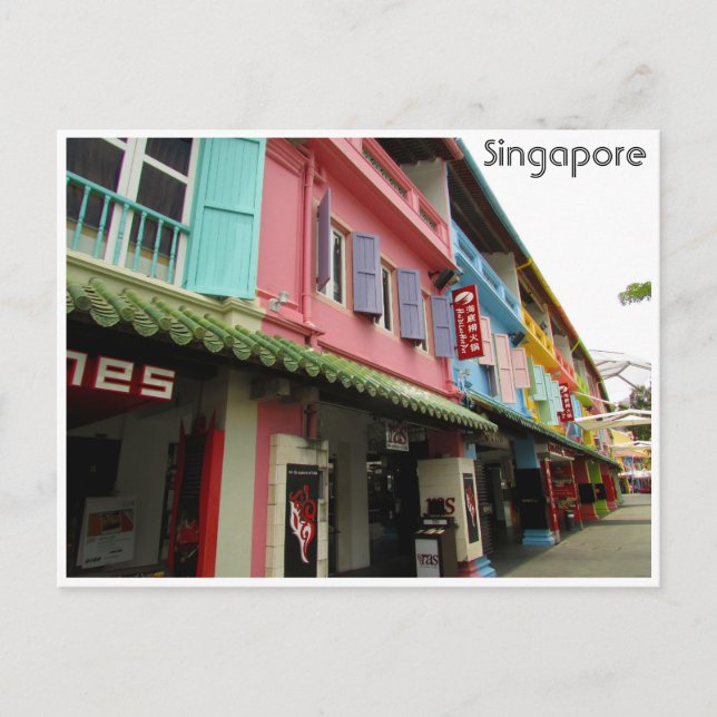 singapore quay postcard (Front)