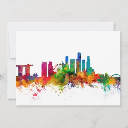 Singapore Skyline (Front)