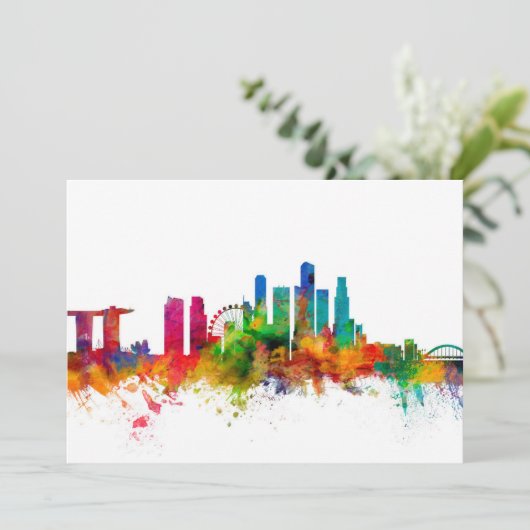 Singapore Skyline (Standing Front)