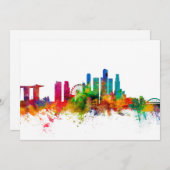 Singapore Skyline (Front/Back)