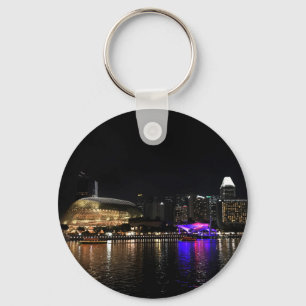 SIngapore Skyline #2 Keychain