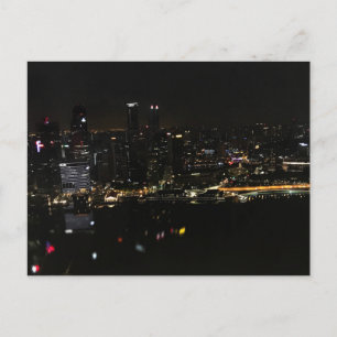 Singapore Skyline #4 Postcard