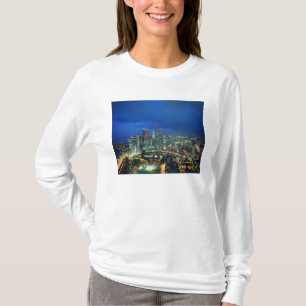 Singapore Skyline at night, Singapore T-Shirt