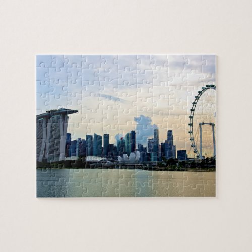 Singapore Skyline by Day Jigsaw Puzzle