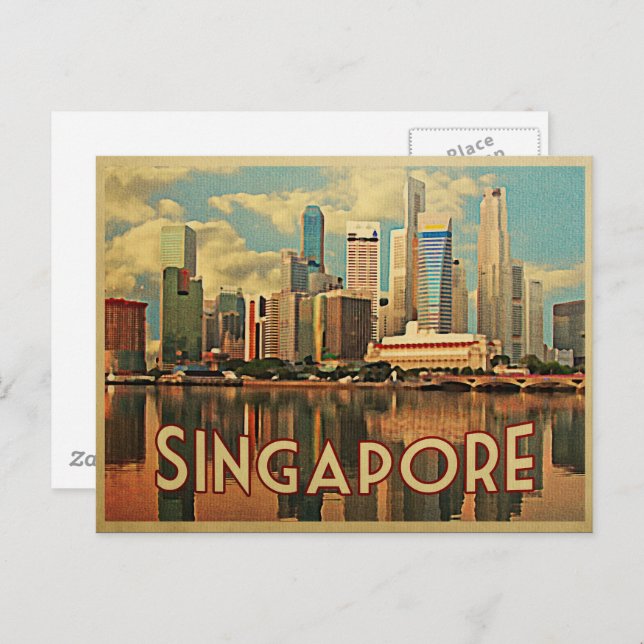 その他 scenery post cards of singapore Singapore Hwa Par Villa Scenery Oversized Postcard Booklet
