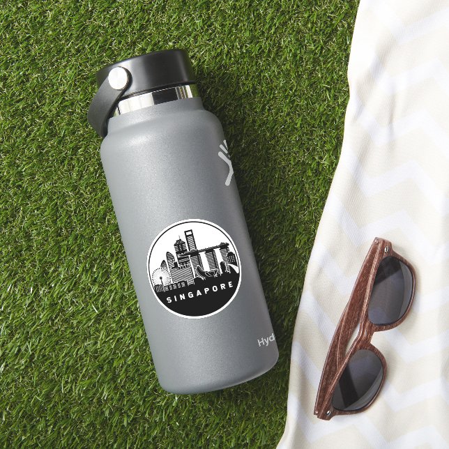 Singapore Skyline Sticker (HydroFlask Insitu)