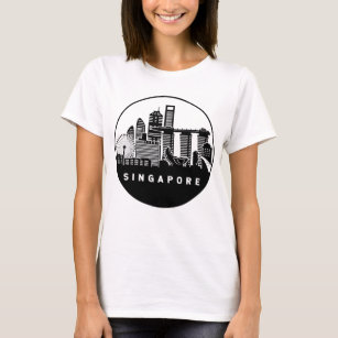Singapore Skyline T-Shirt