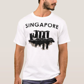 Singapore Skyline Vintage Singapore T-Shirt