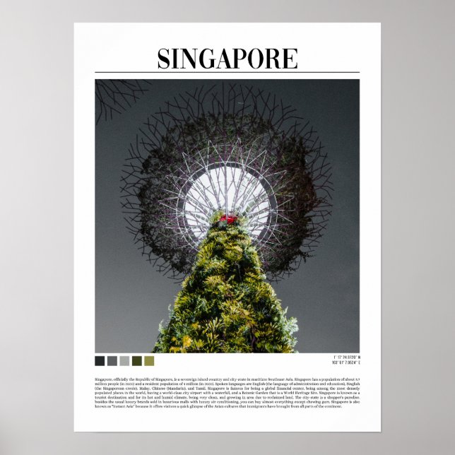Singapore - Southeast Asia Poster (Front)