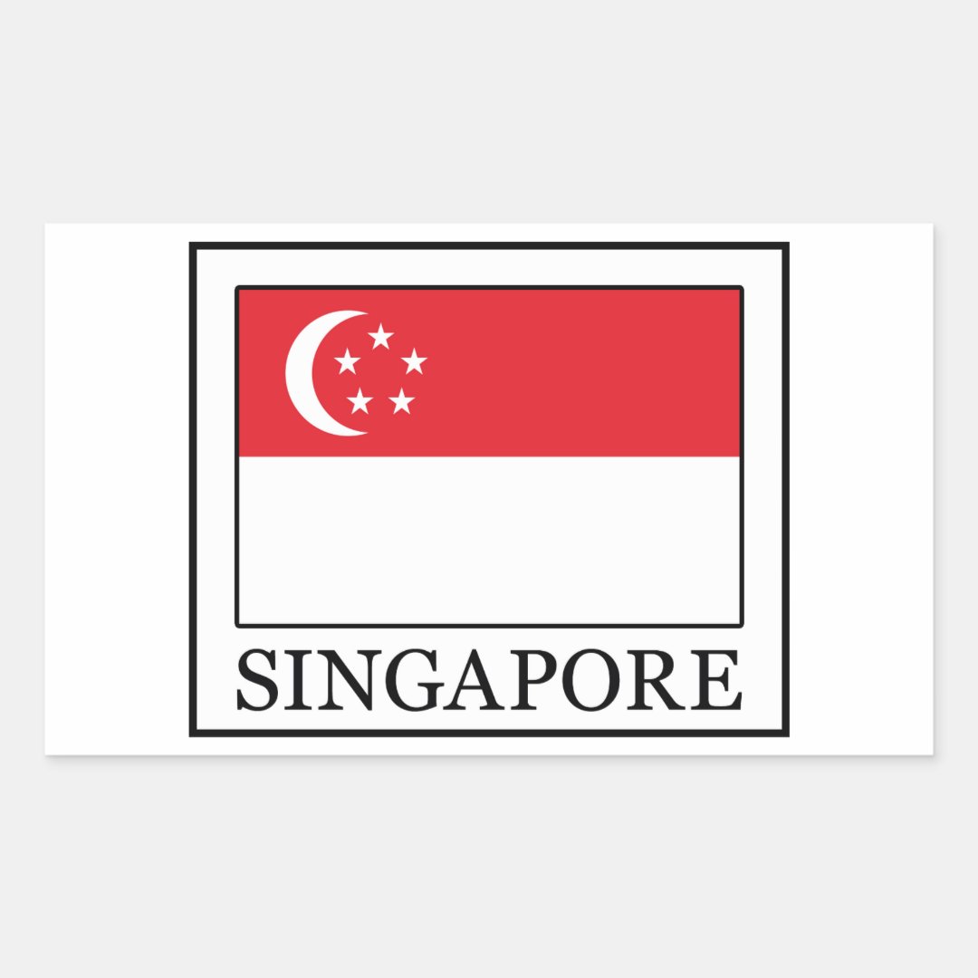 Singapore Sticker Zazzle