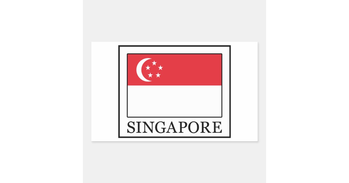 Singapore Sticker Zazzle
