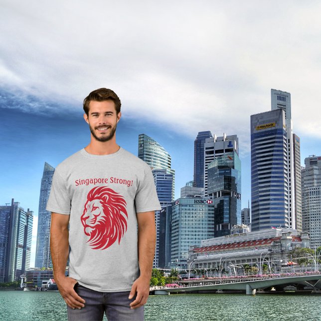 Singapore Strong National Day T-Shirt (Creator Uploaded)