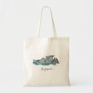 Singapore  tote bag