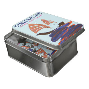 Singapore "Travel there by plane" Jigsaw Puzzle