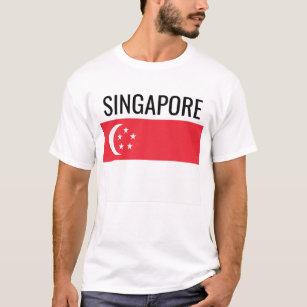 Singapore // World Country National Flag T-Shirt