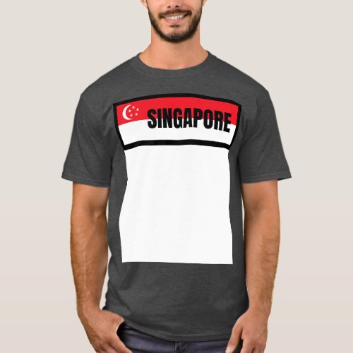 Singaporean Flag T_Shirt