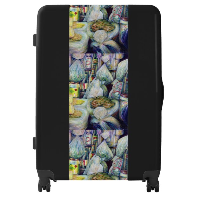 Singapore's Sun Dried Flavors Luggage (Front)