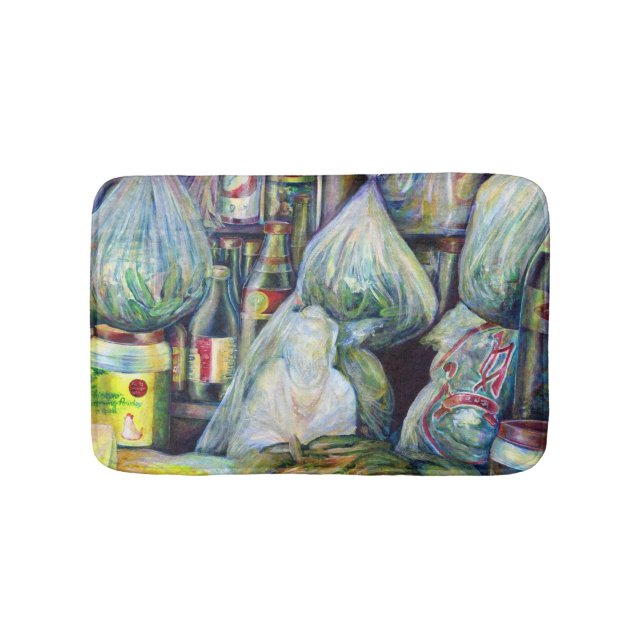 Singapore's Sundried Flavors Bath Mat (Front)