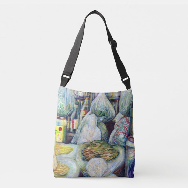 Singapore's Sundried Flavors Crossbody Bag (Front)